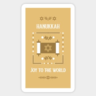 Happy Hanukkah Prints, Stickers & Magnets 2 Sticker